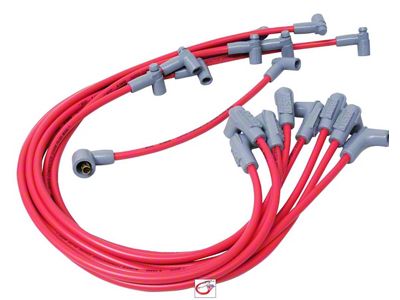 MSD Super Conductor Spark Plug Wire Set Mulit-Angle Plug HEI Cap