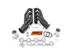 1-5/8-Inch 4-Tube Tri-Y Headers; Hi-Temp Black (64-73 Small Block V8 Mustang)