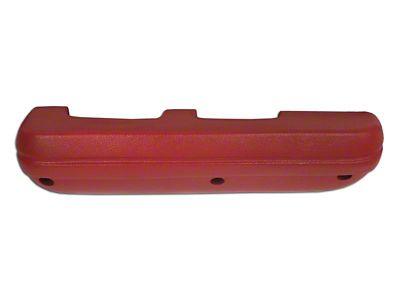 Arm Rest; Red; Driver Side (1970 Mustang)