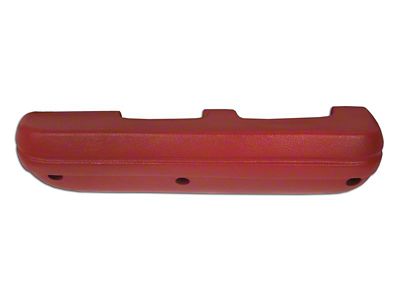 Arm Rest; Red; Passenger Side (1970 Mustang)