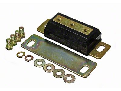 Transmission Mount; Black (65-73 Mustang)