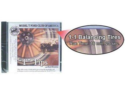 MTFCA T Tips On DVD - Balancing Tires - Series 1 - Volume 1