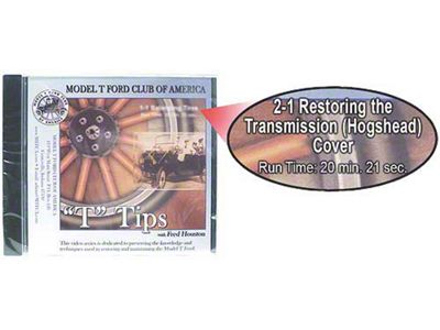 MTFCA T Tips On DVD - Restoring The Transmission Cover - Series 2 - Volume 1