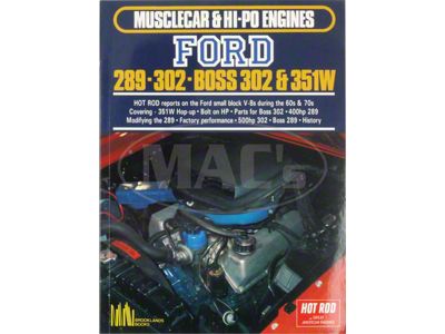 Musclecar And Hi-Po Engines, 289, 302, Boss 302, 351W