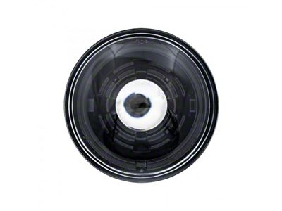 5.75-Inch High/Low Beam LED Headlight; Black Housing; Clear Lens (Universal; Some Adaptation May Be Required)