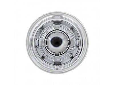 5.75-Inch High/Low Beam LED Headlight; Chrome Housing; Clear Lens (Universal; Some Adaptation May Be Required)