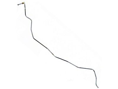 1964-1965 Mustang OEM Steel C4 Automatic Transmission Vacuum Line, V8 with Fittings At Radiator (C4 Trans, 260/289 V8, with Fittings At Radiator)