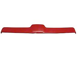 Dash Pad; Red (71-73 Mustang)