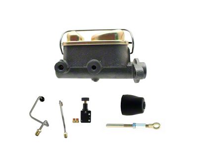 Disc/Drum Master Cylinder Kit with Adjustable Valve (67-70 Mustang w/ Automatic Transmission)