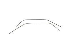 Drip Rail Molding Set (64-68 Mustang Coupe)