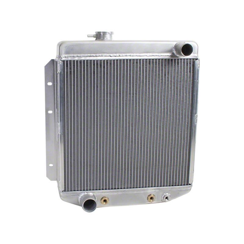 Ecklers ExactFit DownFlow Radiator; 2-Row (65-66 I6, Late Model V8 ...