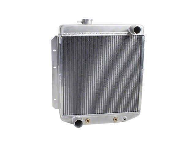 Downflow Radiator Car Ecklers ExactFit DownFlow Radiator; 2-Row (65-66 I6, Late Model V8 ...