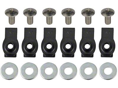 Front Bumper Bolt Mounting Set (71-72 Mustang)