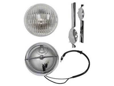 GT Fog Light Kit without Horse Emblem (1966 Mustang GT)