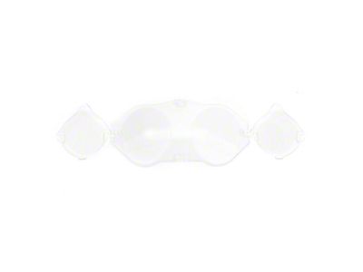 Instrument Bezel Lens Set (69-70 Mustang w/o Tachometer)