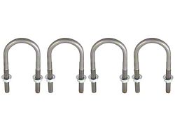 Leaf Spring U-Bolt; Set of 4 (64-66 Mustang)