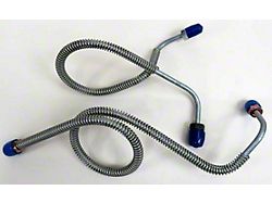 Master Cylinder Line Kit; OE Steel (71-73 Mustang w/ Manual Drum Brakes)