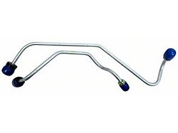 Master Cylinder Line Kit; Stainless Steel (1967 Mustang w/ Power Drum Brakes)