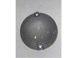 Parking Light Lens; Clear (65-66 Mustang)