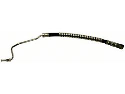 Power Steering Pressure Hose; Lower (1967 Mustang GT350, GT500 w/ 4-Speed Transmission, 1/4-Inch Fitting & w/o A/C)