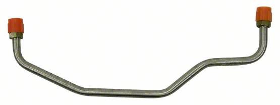 Ecklers Pump to Carb Fuel Transfer Line; Stainless Steel (68-70 Mustang ...