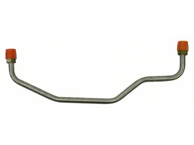 Sharpene Transfer Line Ecklers Pump to Carb Fuel Transfer Line; Stainless Steel (68-70 Mustang ...