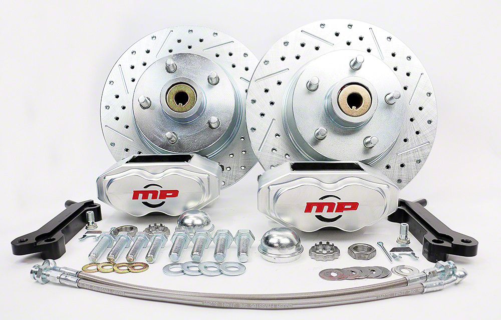 Rallye Series Front Disc Brake Conversion Kit with Master Cylinder and ...