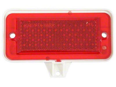 Rear Side Market Light Assembly; Driver Side (71-73 Mustang)