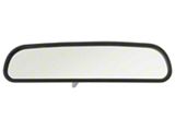 Rear View Mirror with Day/Night Button; Black (68-73 Mustang)