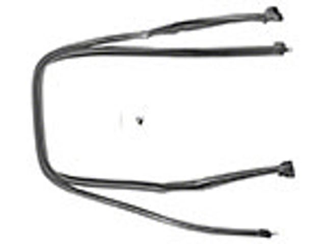 Fastback Rumprail Parlor Ecklers Roof Rail Seals (67-68 Mustang Fastback)