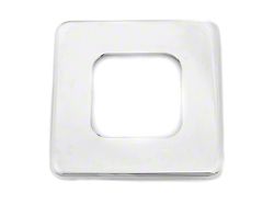 Shift Boot Retainer; Chrome (65-68 Mustang)