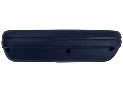 Standard Interior Armrest Pad; Passenger Side; Medium Blue (1970 Mustang)