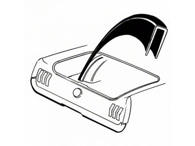 Trunk Wheelhouse Seam Cover (65-70 Mustang)