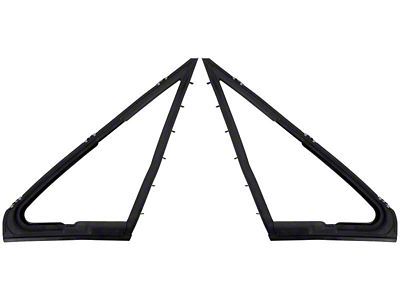 Vent Frame Weatherstrip; Driver and Passenger Side (67-68 Mustang)