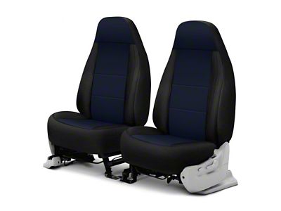 Corvette, Neosupreme Seat Cover, Navy Blue/Blk Sides, 89-93