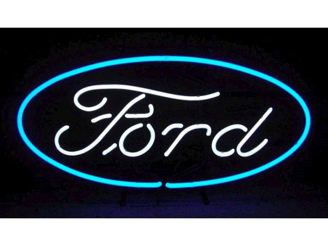 Neon Sign, Ford Classic Oval Design