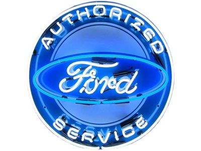 Neonetics Ford Neon Sign With Silkscreen Backing