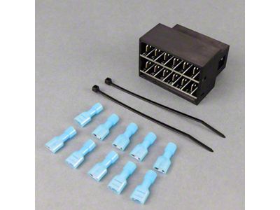 New Vintage USA FTG Series SNAP-ADAPT Plug-and Play Gauge Wiring Kit; 12-Pin (78-82 Corvette C3)