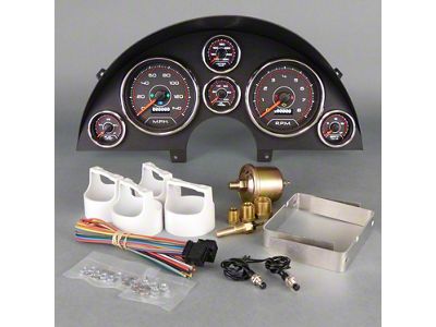 New Vintage USA AVIATOR Series Direct Fit Gauge Kit (90-96 Corvette C4)