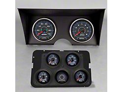 New Vintage USA Performance II Series Direct Fit Gauge Kit; Black (78-82 Corvette C3)