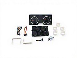 Performance II Series Direct Fit Gauge Kit; Black (78-82 Corvette C3)
