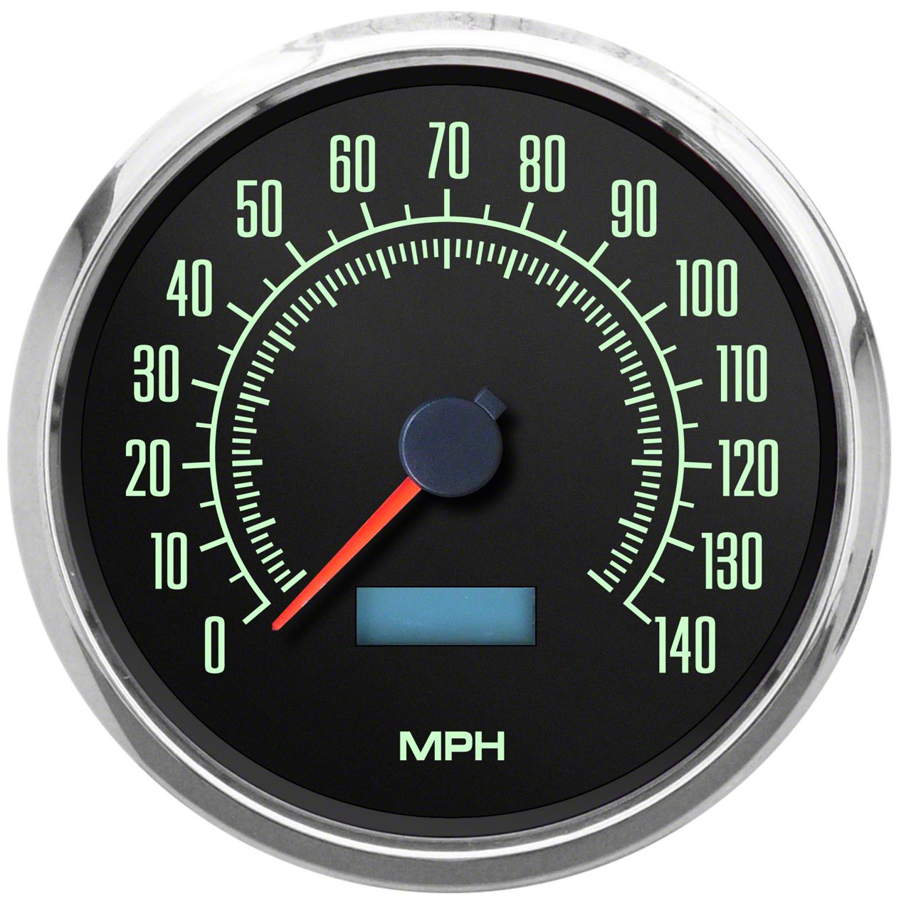 New Vintage USA Ecklers 1969 Series Speedometer; 140 MPH; 4 New Vintage USA Ecklers 1969 Series Speedometer; 140 MPH; 4