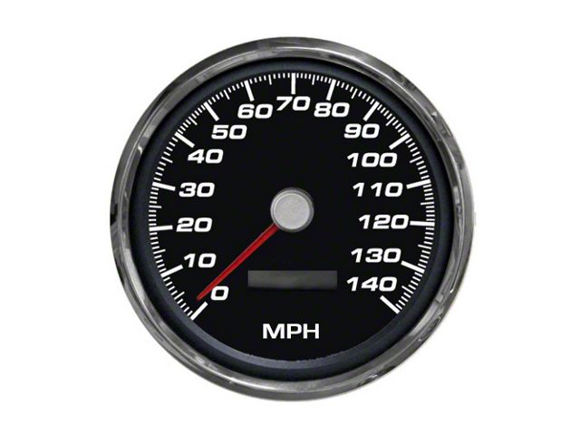New Vintage USA Ecklers Performance Series Speedometer; 140 MPH ...