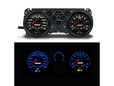 New Vintage Gauge Kit Firebird 70-81 CFR Red New Vintage Gauge Kit Firebird 70-81 CFR Red