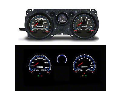 New Vintage Gauge Kit Firebird 70-81 Perf II Black New Vintage Gauge Kit Firebird 70-81 Perf II Black