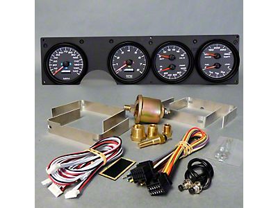 New Vintage Gauge Kit Firebird 70-81 Perf II Black New Vintage Gauge Kit Firebird 70-81 Perf II Black