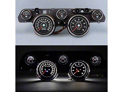 New Vintage Gauge Kit 153 Series DIY 67-68 Mustang