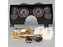 New Vintage USA CFR Series Direct Fit Gauge Kit; Blue (82-89 Camaro)