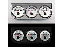 New Vintage USA Performance Series 3-Gauge Power Pack; White (Universal; Some Adaptation May Be Required)