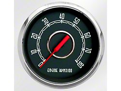 New Vintage USA Woodward Series Tachometer; 8K; Black; 3-3/8-Inch (Universal; Some Adaptation May Be Required)
